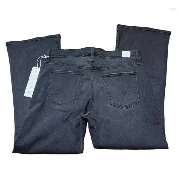 Hudson Jeans Natalie midrise bootcut crop Elise black 27 NWT - Picture 2 of 4
